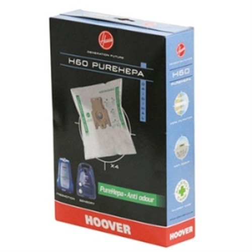 ΣΑΚΟΥΛΑ ΣΚΟΥΠΑΣ HOOVER H60 PUREHEPA (35600392) 4τμχ ΣΥΜΒ ΜΟΝΤΕΛΑ (SENSORY & TELIOS PLUS)